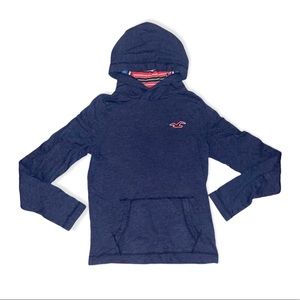 Hollister Men’s long sleeve hooded shirt